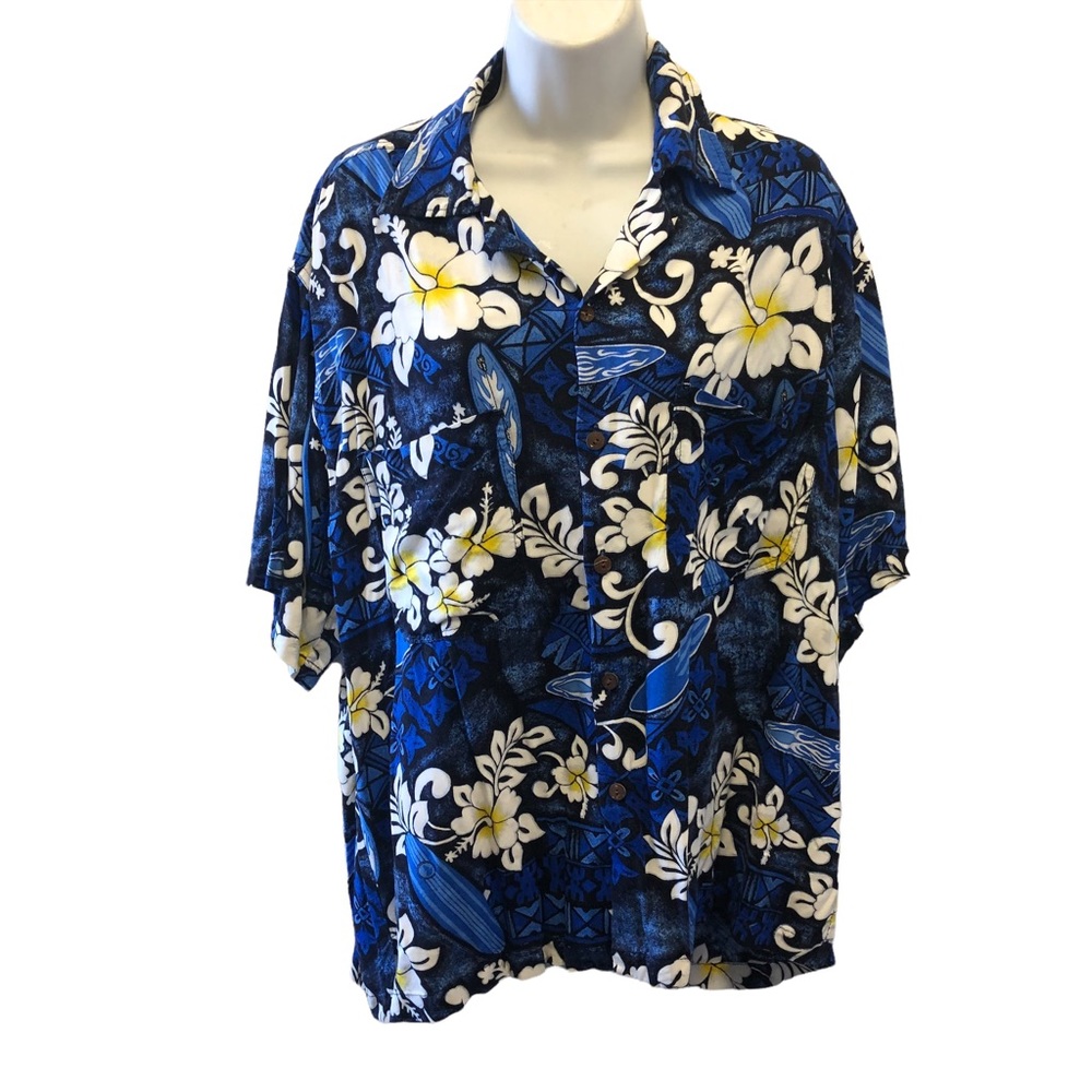 Belize Men's Hawaiian Short Sleeve Size L